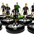 Subbuteo Andrew Table Soccer PAOK Salonica 2022-23 on WSB Professional bases